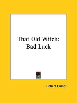 portada that old witch: bad luck