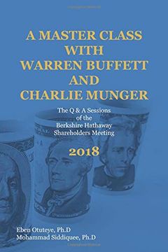 portada A Master Class With Warren Buffett and Charlie Munger 2018 (en Inglés)