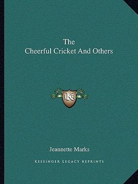 portada the cheerful cricket and others (en Inglés)
