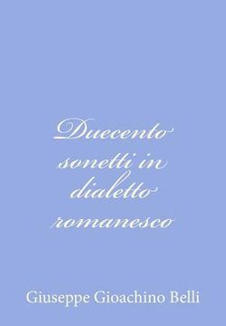 portada Duecento sonetti in dialetto romanesco (in Italian)