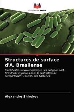 portada Structures de surface d'A. Brasilense (en Francés)