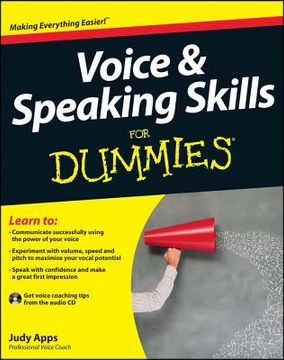portada Voice & Speaking Skills for Dummies [With CD (Audio)] (en Inglés)