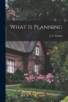 portada What is Planning (en Inglés)