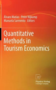 portada quantitative methods in tourism economics (in English)