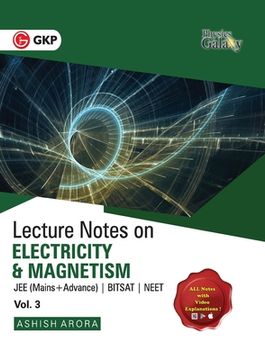 portada Physics Galaxy Lecture Notes on Electricity & Magnetism (Jee Mains & Advance, Bitsat, Neet) (en Inglés)