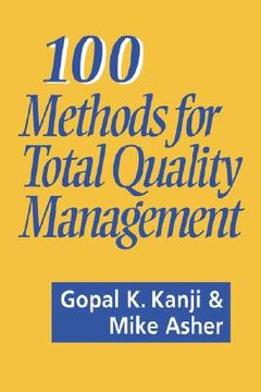 portada 100 methods for total quality management (en Inglés)