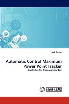 portada automatic control maximum power point tracker (en Inglés)