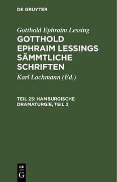 portada Hamburgische Dramaturgie, Teil 2 (en Alemán)