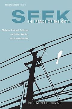 portada seek the peace of the city: christian political criticism as public, realist, and transformative (en Inglés)