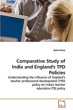 portada comparative study of india and england's tpd policies (en Inglés)
