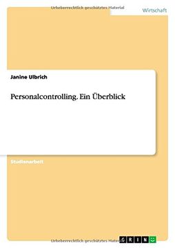 portada Personalcontrolling. Ein Uberblick (German Edition)