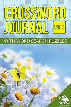 portada Crossword Journal Vol 3 with Word Search Puzzles (en Inglés)