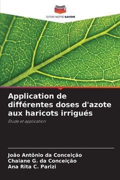 portada Application de différentes doses d'azote aux haricots irrigués (en Francés)