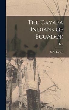 portada The Cayapa Indians of Ecuador; pt. 2 (in English)