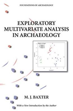 portada Exploratory Multivariate Analysis in Archaeology de m. J. Baxter(Eliot Werner Pubn) (en Inglés)