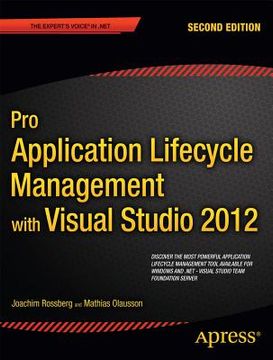 portada pro application lifecycle management with visual studio