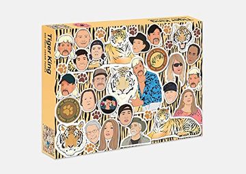portada The Tiger King Puzzle: 500 Piece Jigsaw Puzzle (en Inglés)