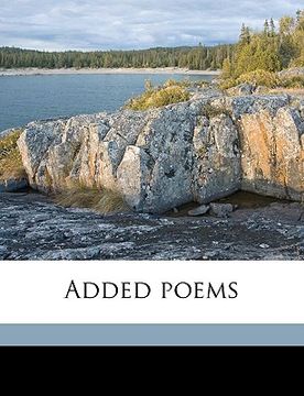portada added poems (en Inglés)