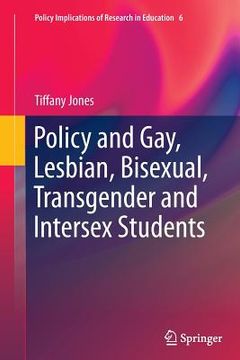 portada Policy and Gay, Lesbian, Bisexual, Transgender and Intersex Students (en Inglés)