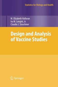portada design and analysis of vaccine studies (en Inglés)