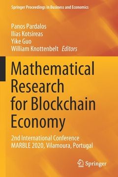 portada Mathematical Research for Blockchain Economy: 2nd International Conference Marble 2020, Vilamoura, Portugal