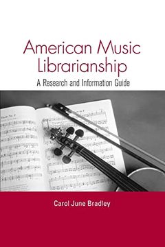 portada American Music Librarianship: A Research and Information Guide (en Inglés)
