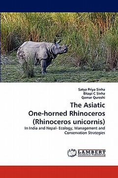 portada the asiatic one-horned rhinoceros (rhinoceros unicornis) (in English)