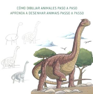 portada Cómo Dibujar Animales Paso a Paso = Aprenda a Desenhar Animais Passo a Passo (en Portugués, Español, Inglés, Italiano)
