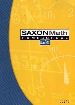 portada Saxon Math Homeschool 5 (en Inglés)