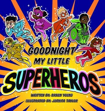 portada Good Night My Little Superheros (en Inglés)