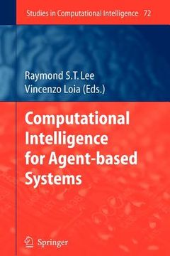 portada computational intelligence for agent-based systems (en Inglés)