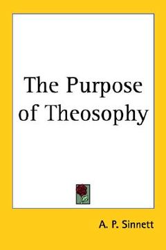 portada the purpose of theosophy (en Inglés)