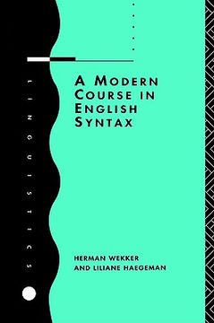portada a modern course in english syntax (en Inglés)
