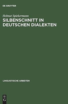 portada Silbenschnitt in Deutschen Dialekten (Linguistische Arbeiten) (en Alemán)