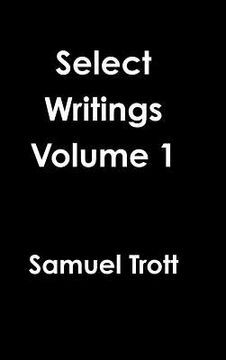 portada Select Writings Volume 1 (in English)
