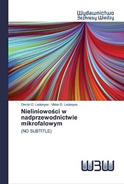 portada Nieliniowości w Nadprzewodnictwie Mikrofalowym (en Polaco)