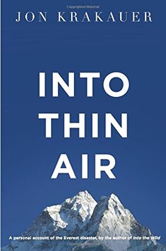 portada Into Thin Air: A Personal Account of the Everest Disaster (in English)