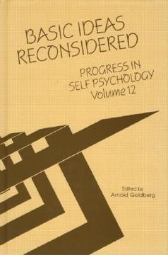 portada progress in self psychology, v. 12: basic ideas reconsidered (in English)