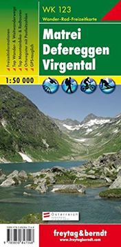 portada Matrei - Defereggen Virgental, Wander- Rad- und Schitourenkarte. 1: 50 000