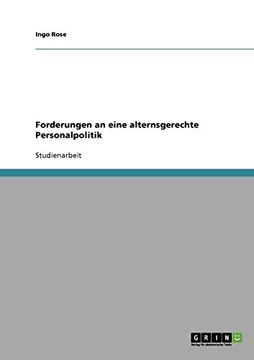 portada Forderungen an eine alternsgerechte Personalpolitik (German Edition)