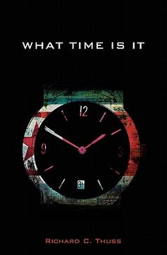 portada what time is it (en Inglés)