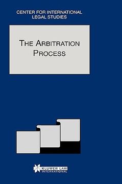 portada comparative law yearbook of international business: the arbitration process - special issue, 2001 (en Inglés)