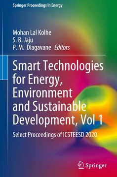 portada Smart Technologies for Energy, Environment and Sustainable Development, Vol 1: Select Proceedings of Icsteesd 2020 (en Inglés)