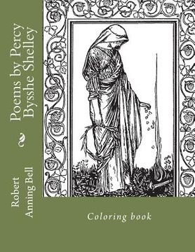 portada Poems by Percy Bysshe Shelley: Coloring book (en Inglés)