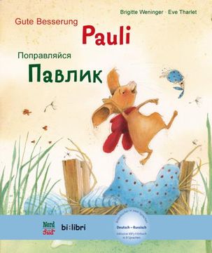 portada Gute Besserung Paul. Kinderbuch Deutsch-Russisch mit Mp3-Hörbuch zum Herunterladen 