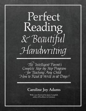 portada Perfect Reading, Beautiful Handwriting (en Inglés)