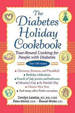 portada the diabetes holiday cookbook: year-round cooking for people with diabetes (en Inglés)