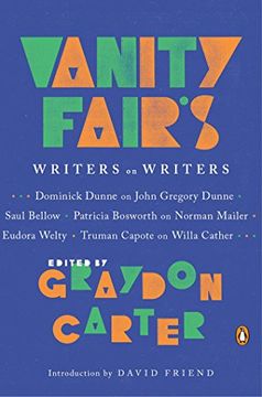 portada Vanity Fair's Writers on Writers (en Inglés)