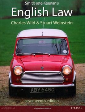 portada Smith and Keenan's English law 