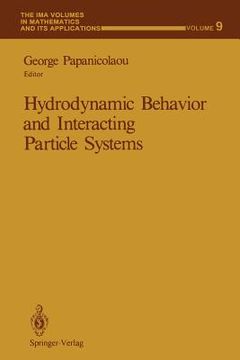 portada hydrodynamic behavior and interacting particle systems